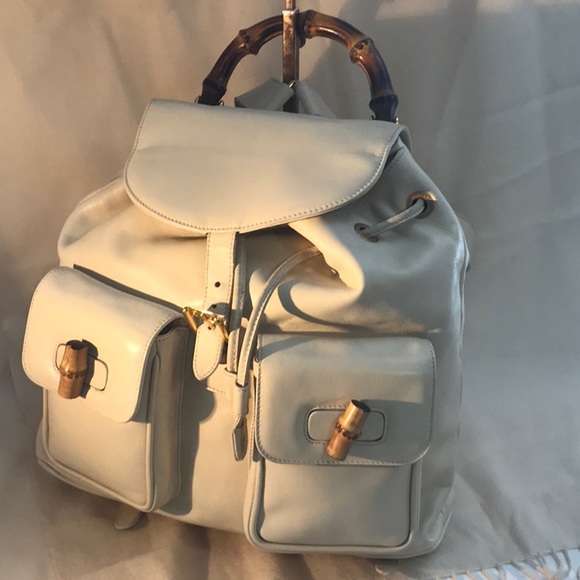 GUCCI BACKPACK REDUCED FROM $3475, NOW $1200, ALREADY AUTHENTICATED - Picture 2 of 16